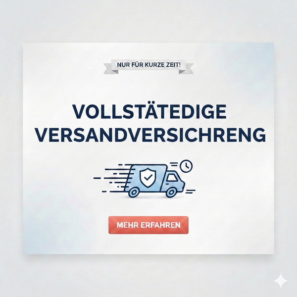 Vollständige Versandversicherung